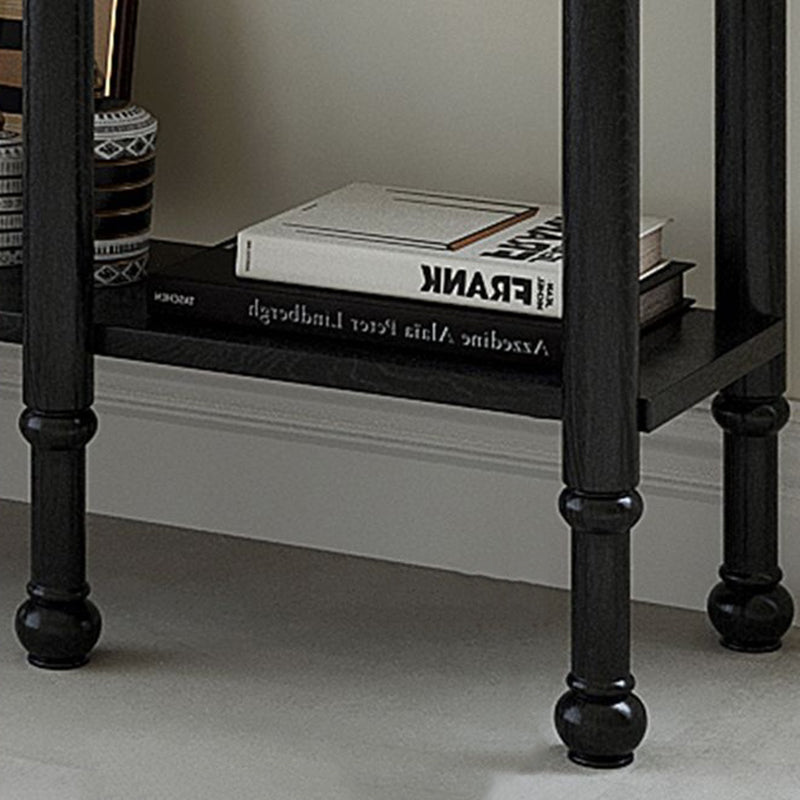 Two-Tier Pine Side Table 4