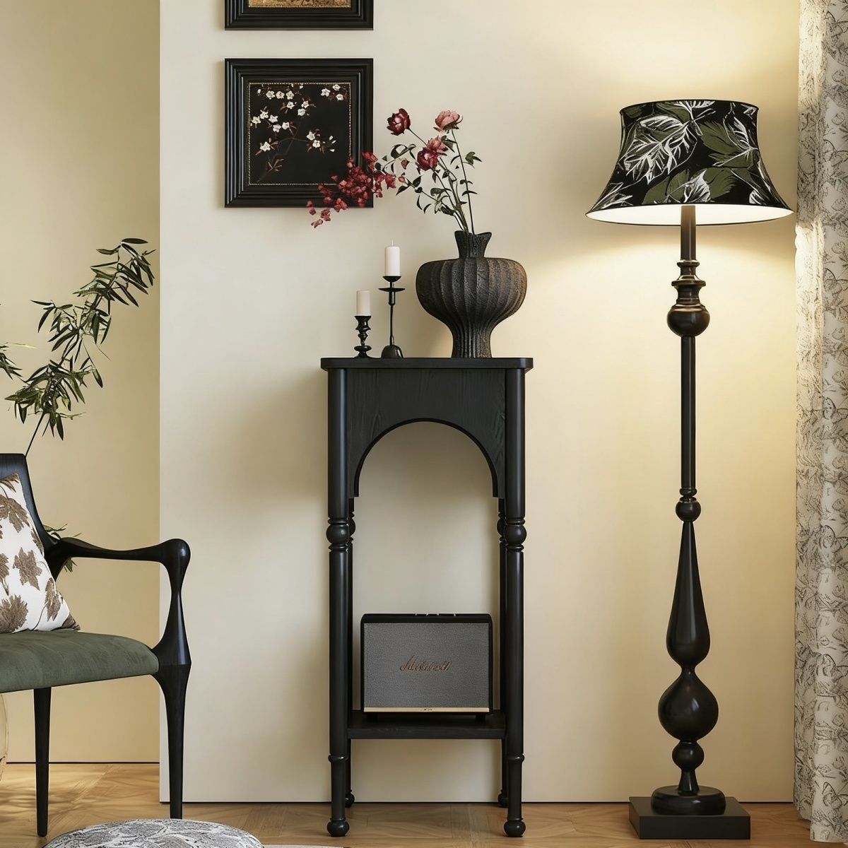 Two-Tier Pine Side Table 1
