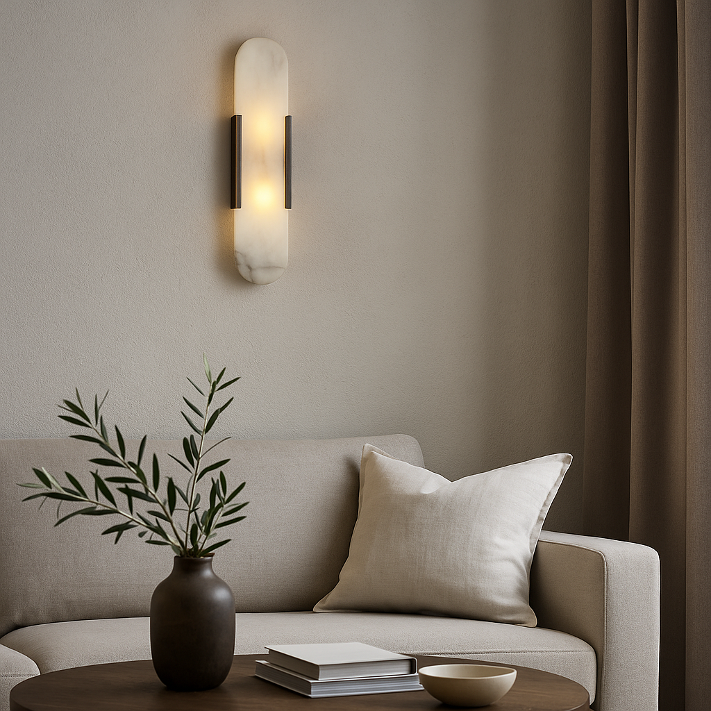 Modern Wall Sconce, Decorative Wall Lamp for Bedroom and Living Room
