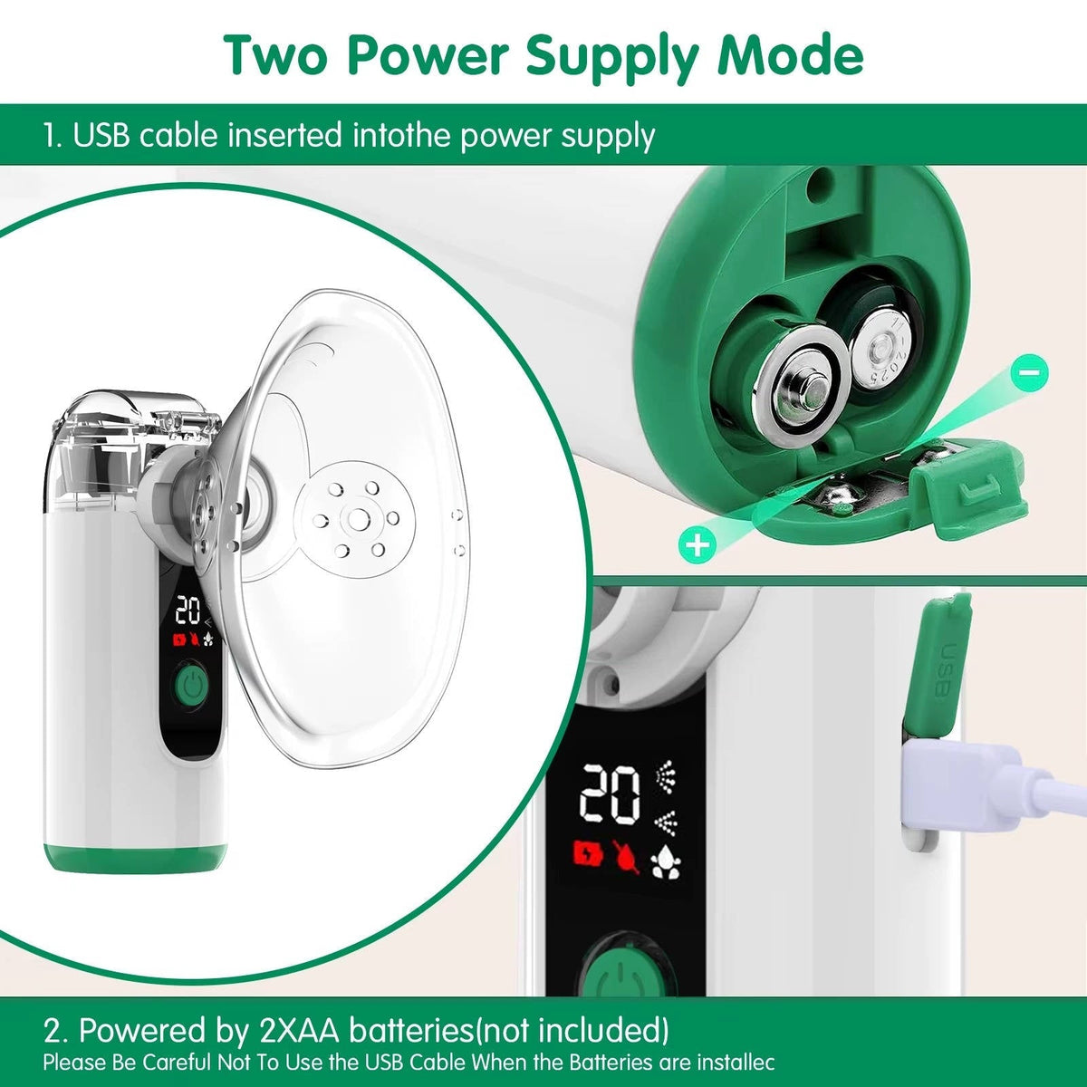 Portable Nebulizer for Saline Mist – image 5