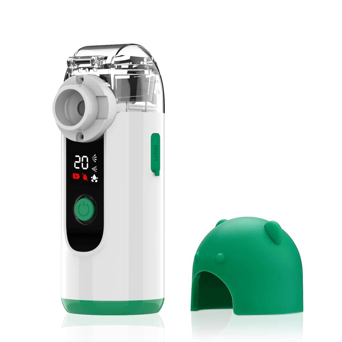 Portable Nebulizer Machine, Rechargeable Saline Nebulizer with Quiet Mesh – image 8