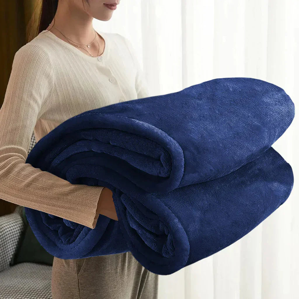Fleece Throw Blanket, Extra Soft Blanket for All Seasons – image 12