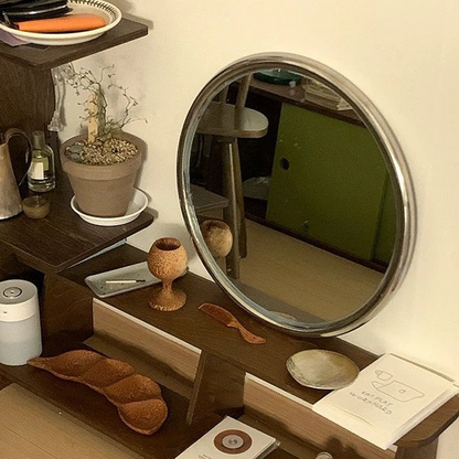 Stainless Steel Frame Wall Mirror 1