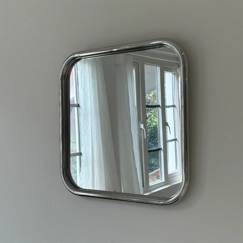 Stainless Steel Frame Wall Mirror 15