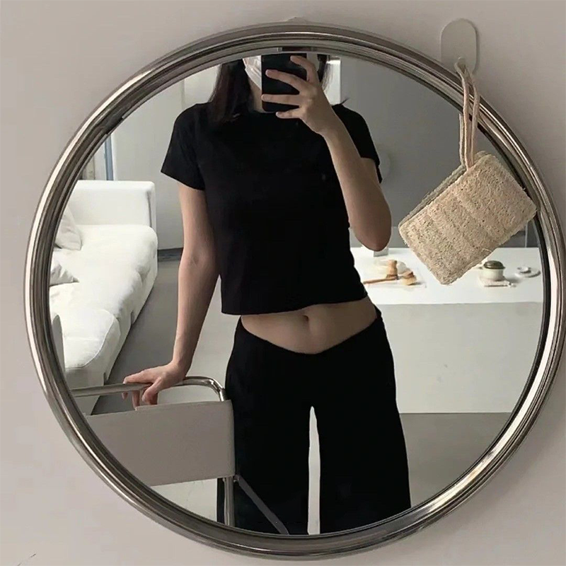 Stainless Steel Frame Wall Mirror 14