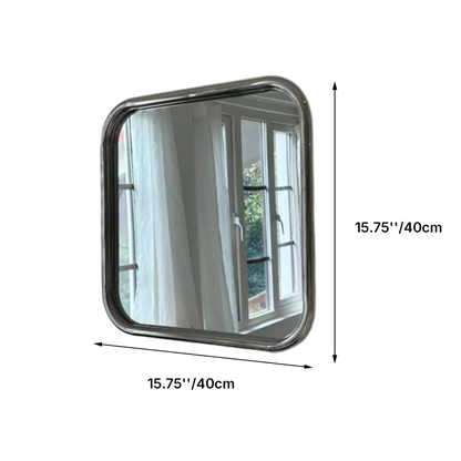 Stainless Steel Frame Wall Mirror 6