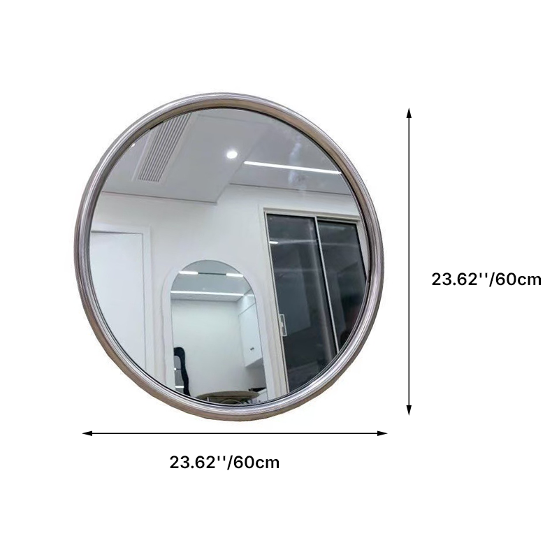 Stainless Steel Frame Wall Mirror 5