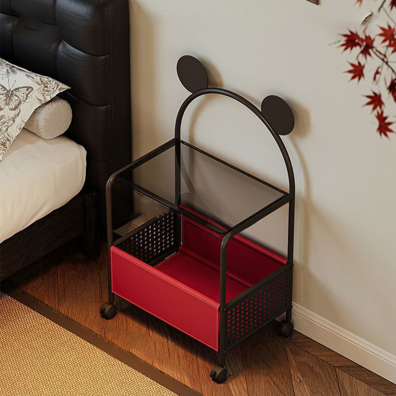 Bear-Ear Rolling Snack Cart 2
