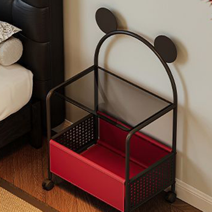 Bear-Ear Rolling Snack Cart 12