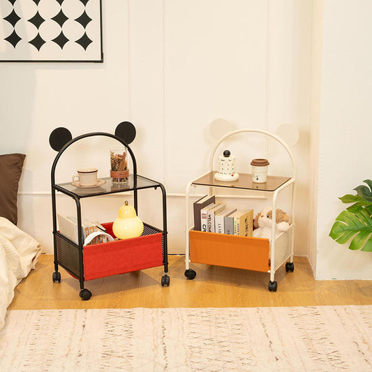 Bear-Ear Rolling Snack Cart 1