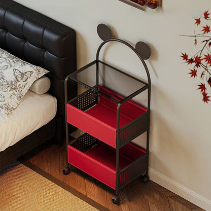 Bear-Ear Rolling Snack Cart 3