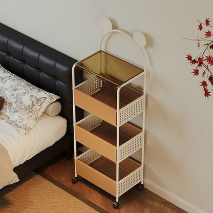 Bear-Ear Rolling Snack Cart 16