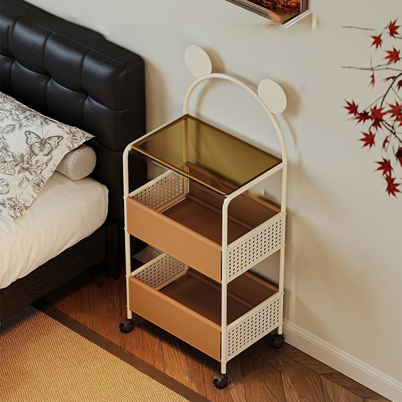 Bear-Ear Rolling Snack Cart 15