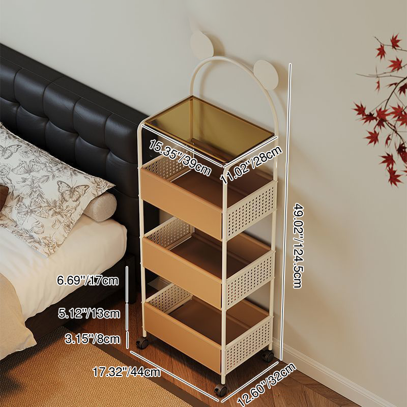 Bear-Ear Rolling Snack Cart 7