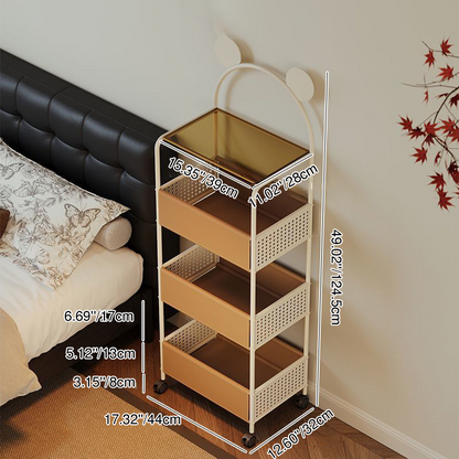Bear-Ear Rolling Snack Cart 7