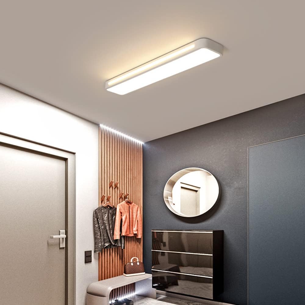 LED Ceiling Light Fixture, Hallway Light Fixture with Remote Control Dimming Option – image 19