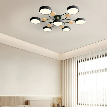 Flush Mount Ceiling Lamp, Modern LED Ceiling Light Fixture for Living Room and Bedroom – image 41