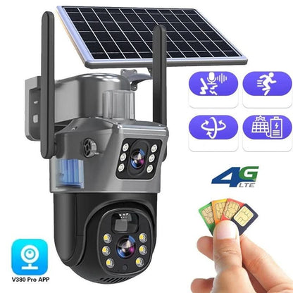 Solar Security Camera, Cellular Home Security Camera