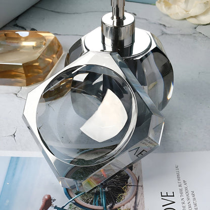 Crystal Glass Bathroom Accessories, Vanity Tray – image 14
