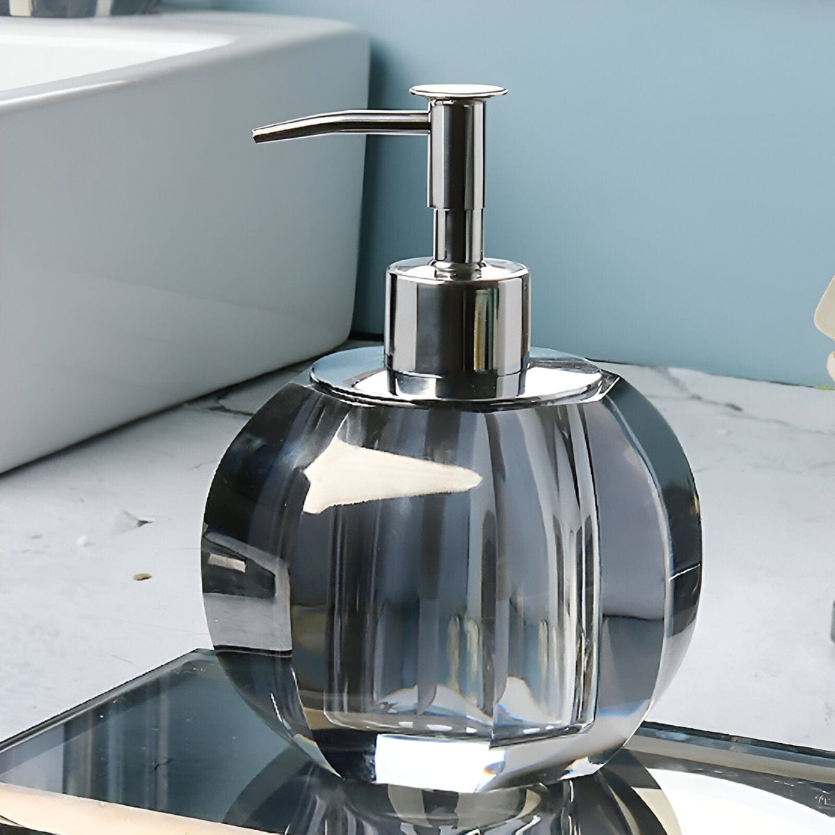 Crystal Glass Bathroom Accessories, Toothbrush Holder – image 17