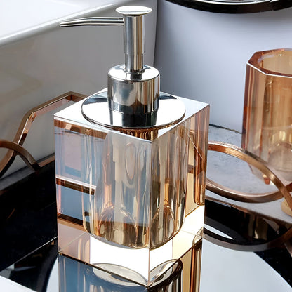 Crystal Glass Bathroom Accessories, Toothbrush Holder