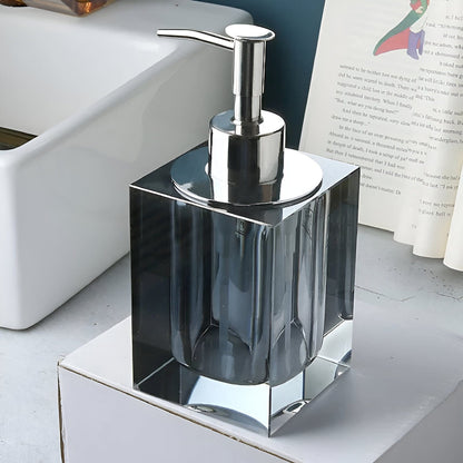Glass Soap Dispenser, Toothbrush Holder – image 6