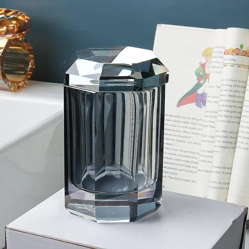 Crystal Glass Bathroom Accessories, Soap Dish – image 7