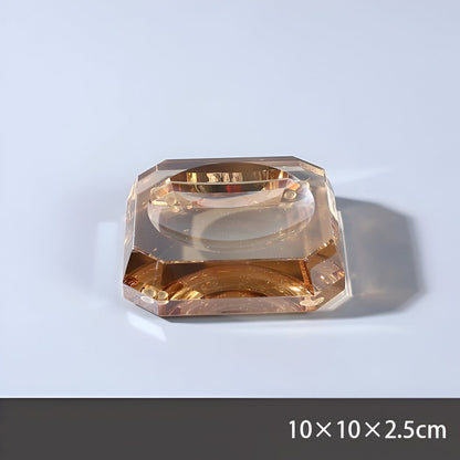 Crystal Glass Bathroom Accessories, Glass Soap Dispenser – image 10