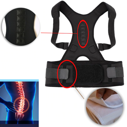 Back Brace for Posture, Adjustable Posture Corrector for Men and Women