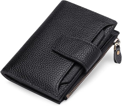 Genuine Leather Wallet with RFID Protection, RFID Blocking Wallet with 14 Card Slots – image 12