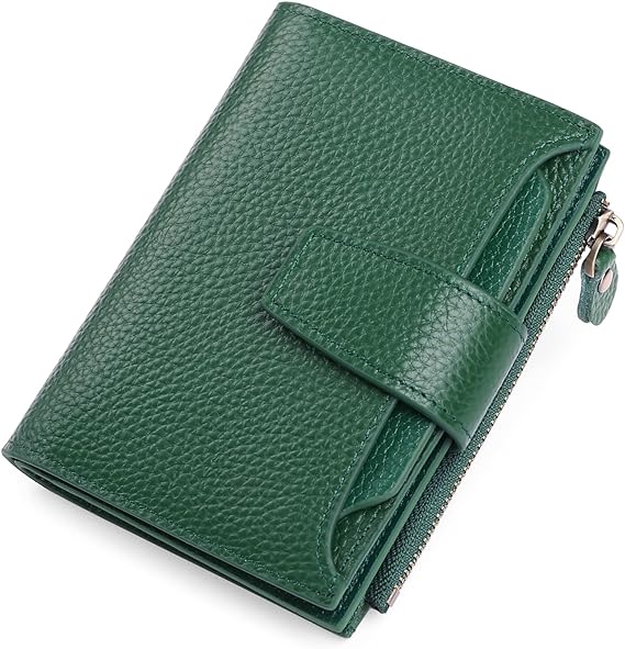 Genuine Leather Wallet with RFID Protection, RFID Blocking Wallet with 14 Card Slots – image 15