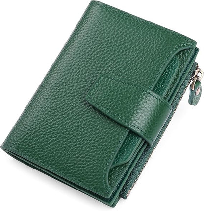 Genuine Leather Wallet with RFID Protection, RFID Blocking Wallet with 14 Card Slots – image 15