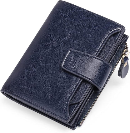 Genuine Leather Wallet with RFID Protection, RFID Blocking Wallet with 14 Card Slots – image 18