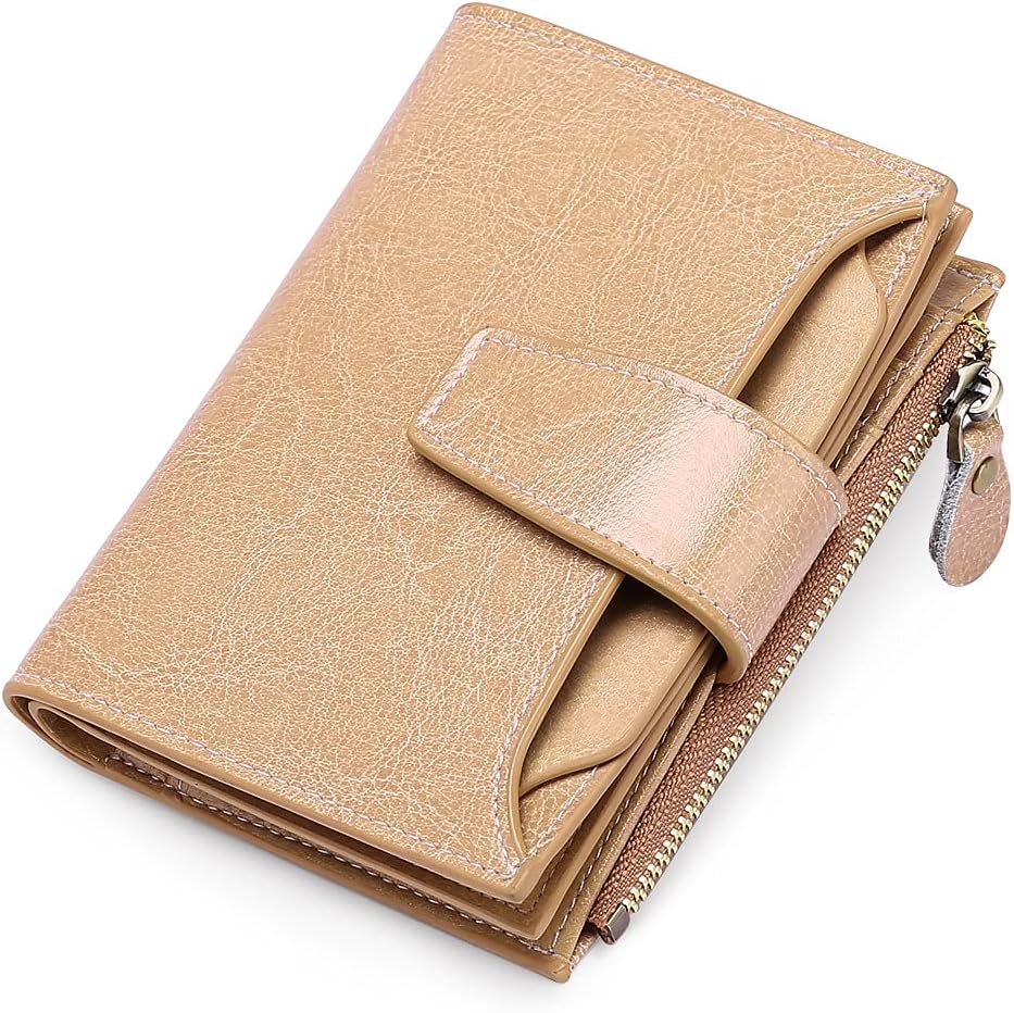 Genuine Leather Wallet with RFID Protection, RFID Blocking Wallet with 14 Card Slots – image 6