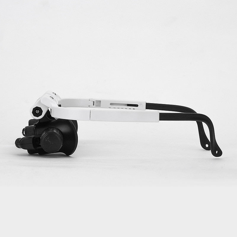 Magnifier Glasses with Light, Head Mounted Magnifier with 8x 15x 23x Magnification – image 4