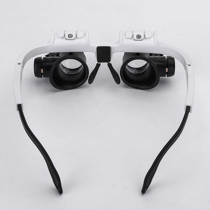 Magnifier Glasses with Light, LED Magnifier Glasses for Jewelry