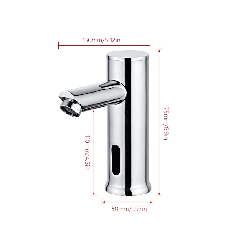 Touchless Bathroom Faucet with Infrared Sensor, Automatic Bathroom Sink Faucet – image 11