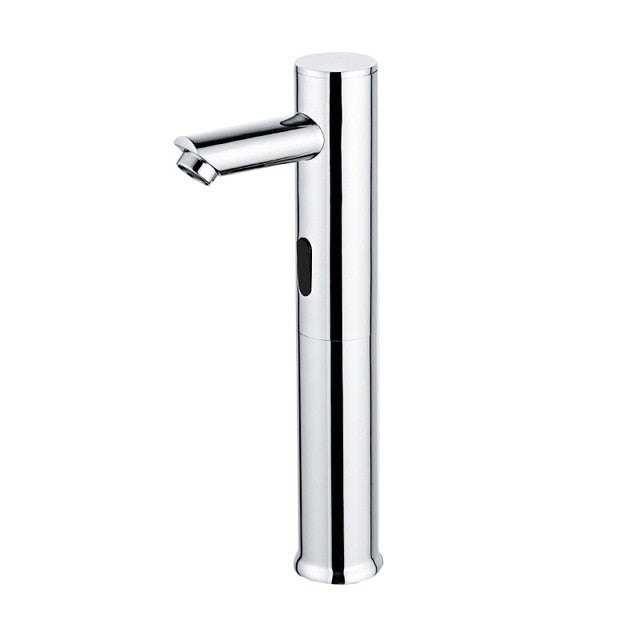 Touchless Bathroom Faucet with Infrared Sensor, Battery Powered Brass Faucet – image 17