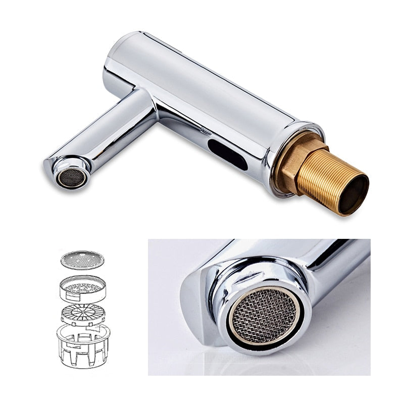 Touchless Bathroom Faucet with Infrared Sensor, Automatic Bathroom Sink Faucet – image 7