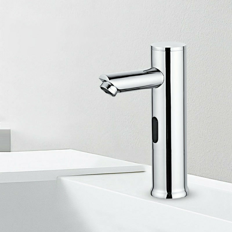 Touchless Bathroom Faucet with Infrared Sensor, Battery Powered Brass Faucet – image 9