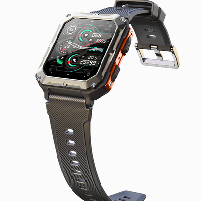 Rugged Smart Watch for Men, Fitness Tracker with Heart Rate and Step Counter – image 4