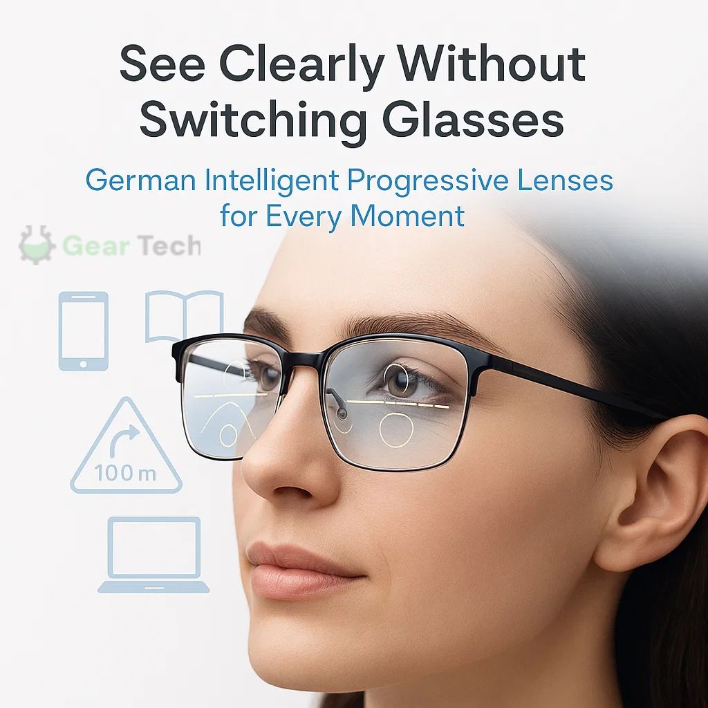 Progressive Reading Glasses for Women and Men, Anti Glare Glasses with Progressive Lenses, Progressive Readers – image 9