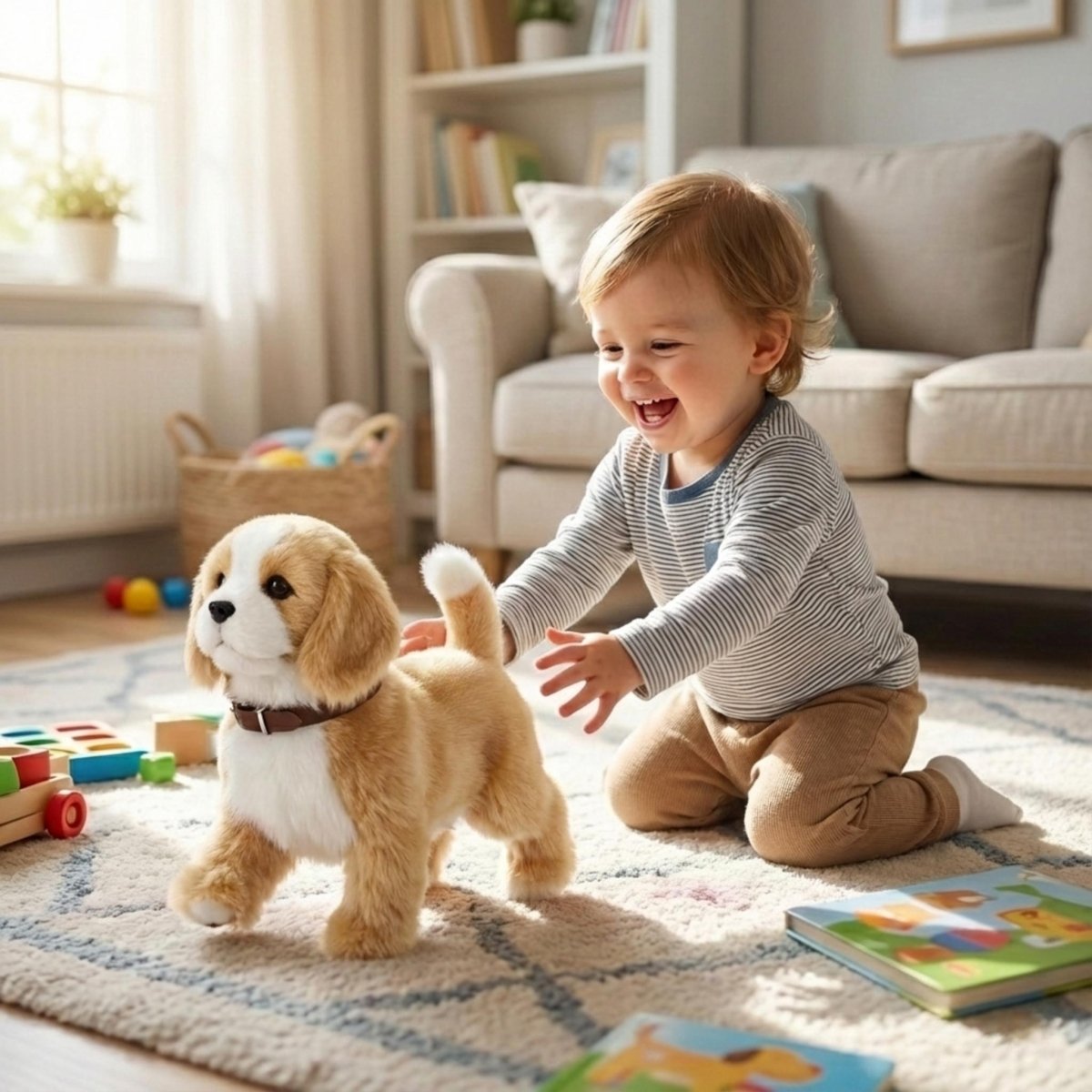 Robot Dog Toy for Kids, Interactive Robot Puppy That Walks and Barks – image 16