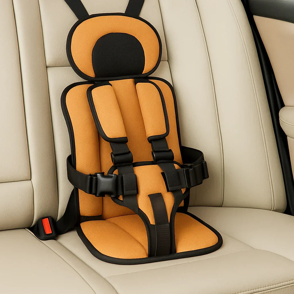 Portable Booster Seat for Car, Supportive Strap and Removable Washable Cover – image 8