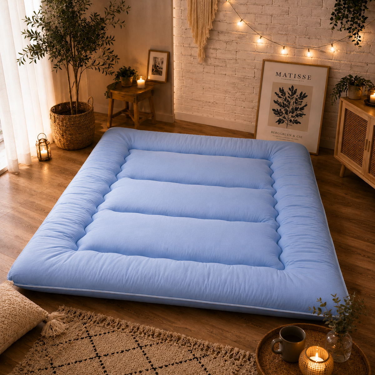 Japanese Floor Mattress, Folding Futon Mattress – image 14