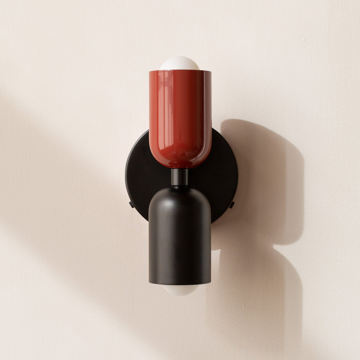 Double Wall Sconce with 2 Adjustable Heads, Hallway Wall Light