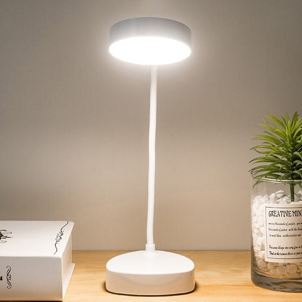 LED Desk Lamp with USB Charging Port, Adjustable Table Lamp with Touch Control