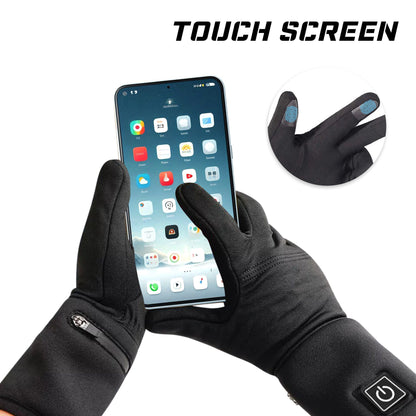 Rechargeable Heated Gloves, Winter Gloves with 3 Heat Levels and Touchscreen – image 6