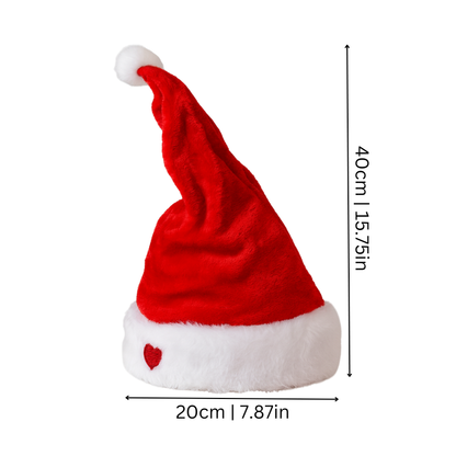 Dancing Santa Hat with Music, Animated Christmas Hat