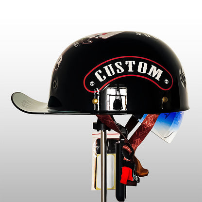 DOT Approved Motorcycle Helmet, Open Face Biker Helmet with ECE Certification – image 12